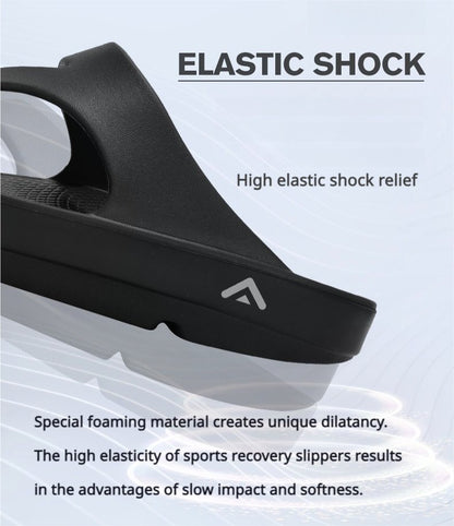 FANTURE Unisex Z-Shaped Recovery Slippers - Arch Support & Pain Relief - BPRunning