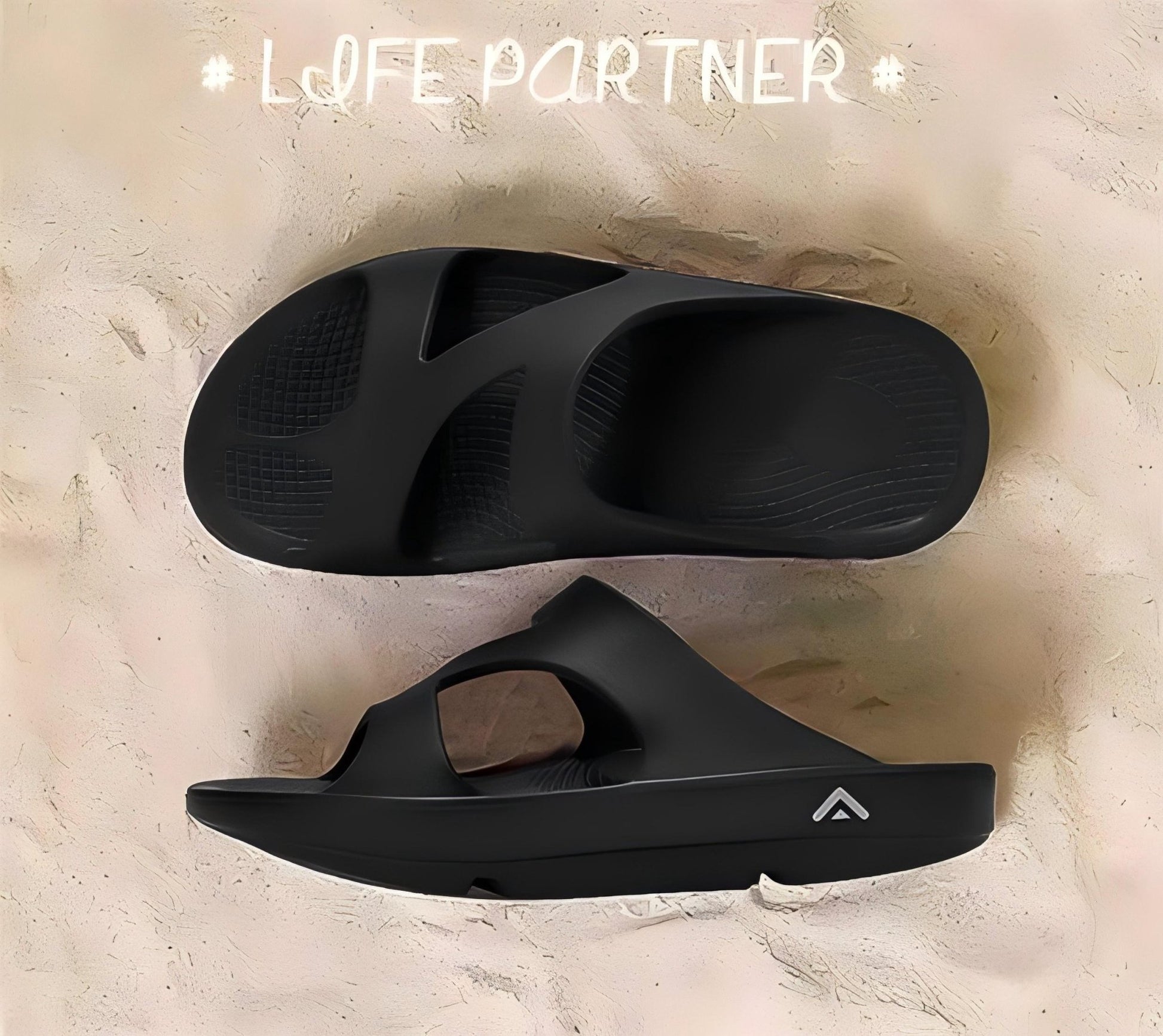 FANTURE Unisex Z-Shaped Recovery Slippers - Arch Support & Pain Relief - BPRunning