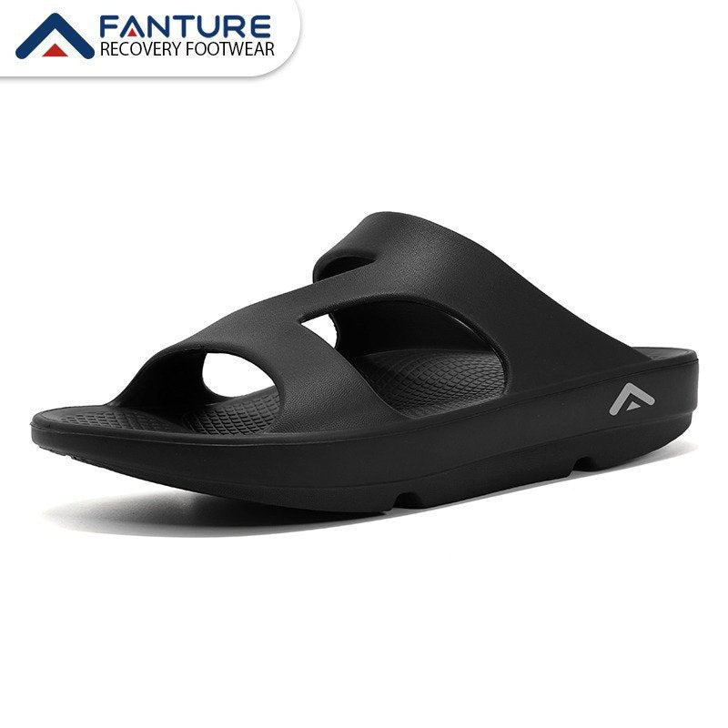 FANTURE Unisex Z-Shaped Recovery Slippers - Arch Support & Pain Relief - BPRunning