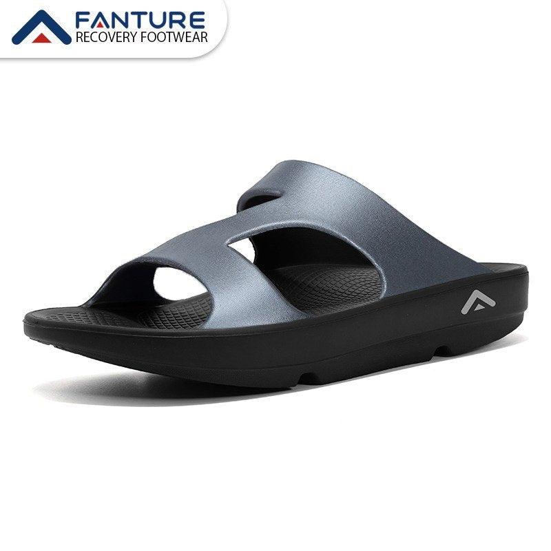 FANTURE Unisex Z-Shaped Recovery Slippers - Arch Support & Pain Relief - BPRunning