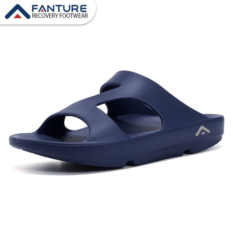 FANTURE Unisex Z-Shaped Recovery Slippers - Arch Support & Pain Relief - BPRunning