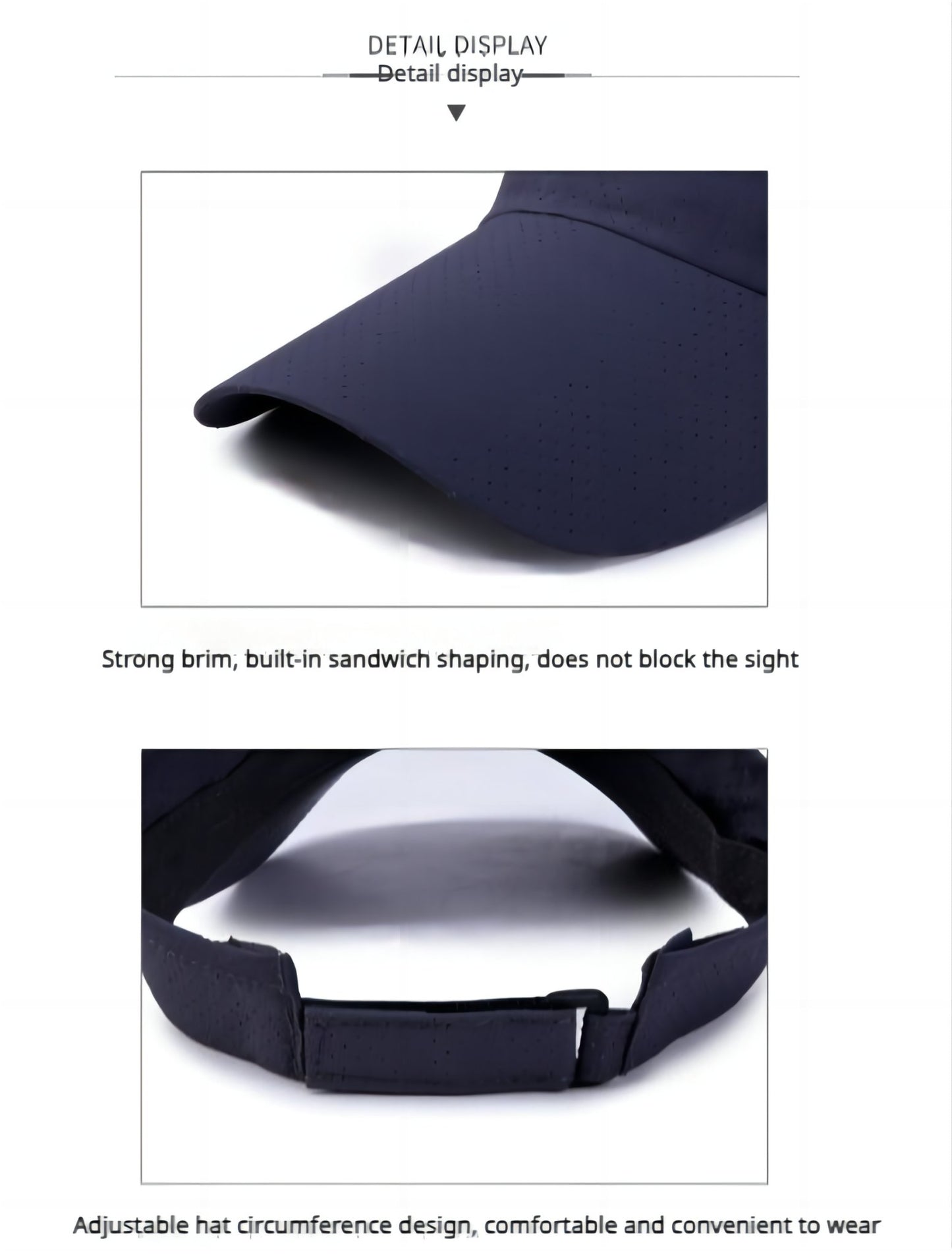 Lightweight Breathable Running Visor for Women - BPRunning