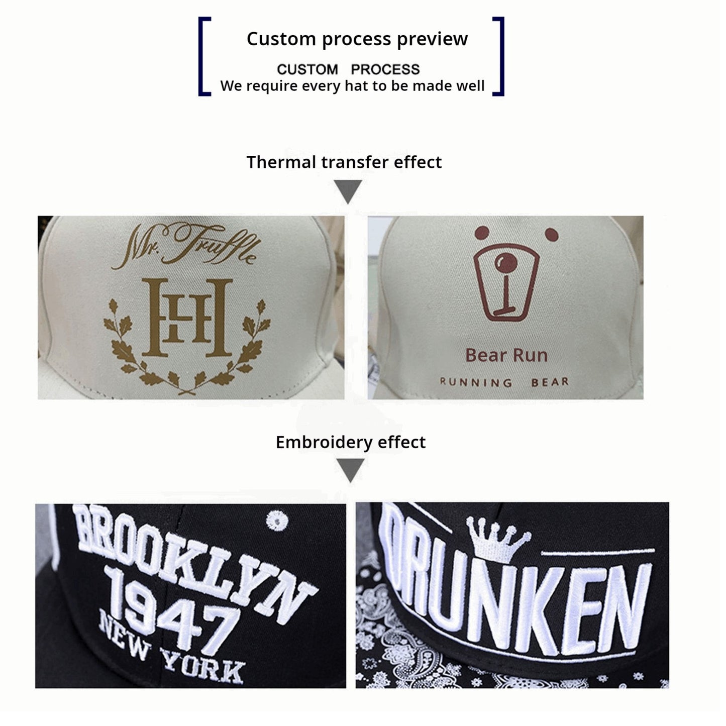 (MOQ: 2Pcs)Customizable Team Spirit Baseball Caps - Ideal for Outdoor Activities - BPRunning