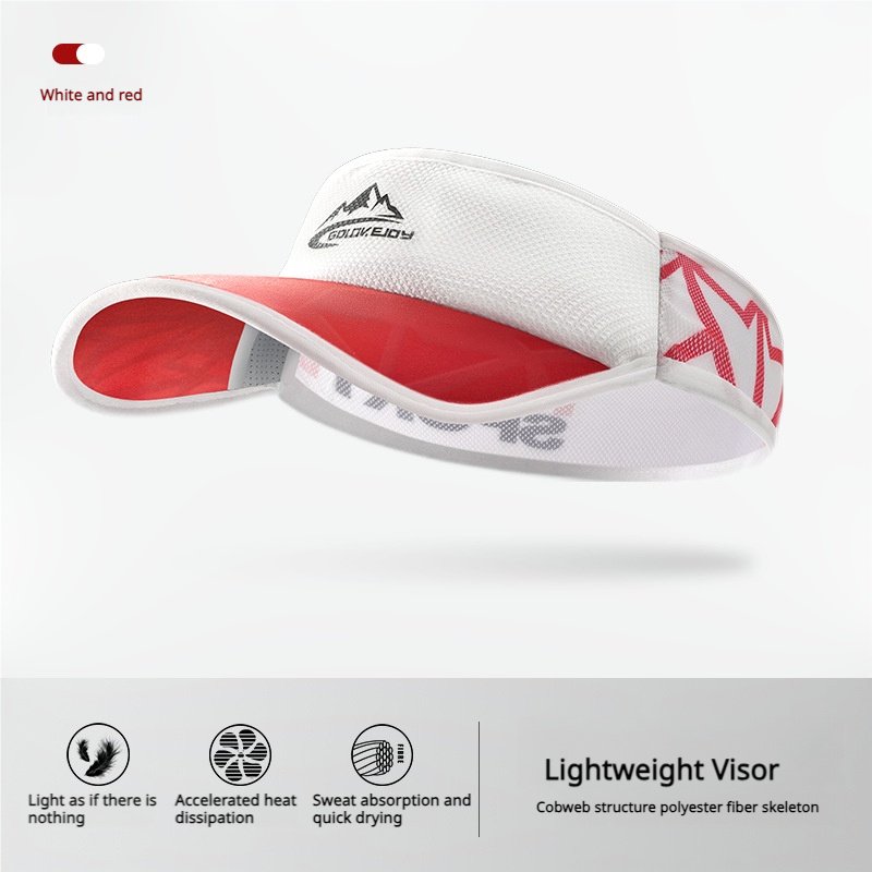 Ultra-Cooling Stretchy Visor–Lightweight Mesh Visor for Men and Women - BPRunning