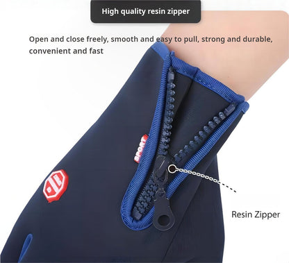 Unisex Autumn/Winter Running Gloves - Waterproof, Windproof, Touchscreen - BPRunning