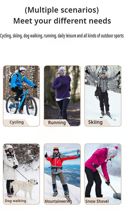 Unisex Non-Slip Touchscreen Running Gloves - Weather-Resistant - BPRunning