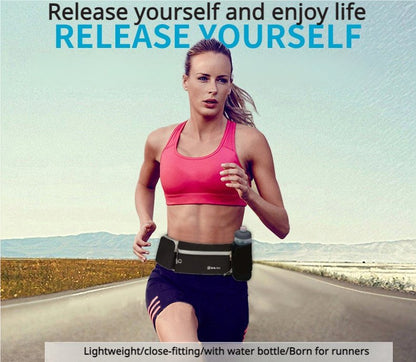 Waterproof Multifunctional Waist Pack with Bottle Holder - BPRunning