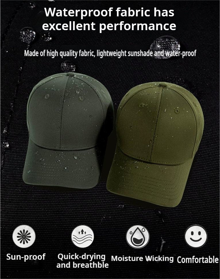 Women's Waterproof Baseball Cap with Sun Protection - BPRunning