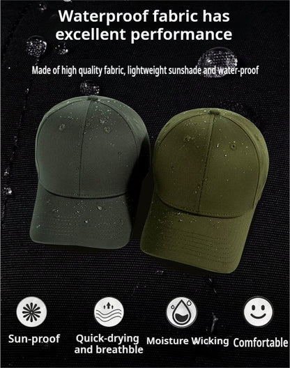 Women's Waterproof Baseball Cap with Sun Protection - BPRunning
